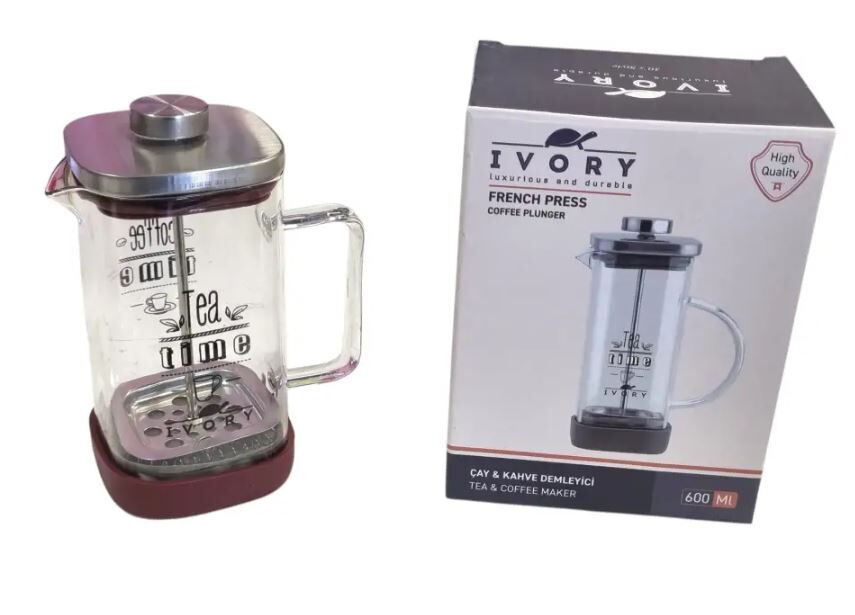 IVORY FRENCH PRESS 600ml