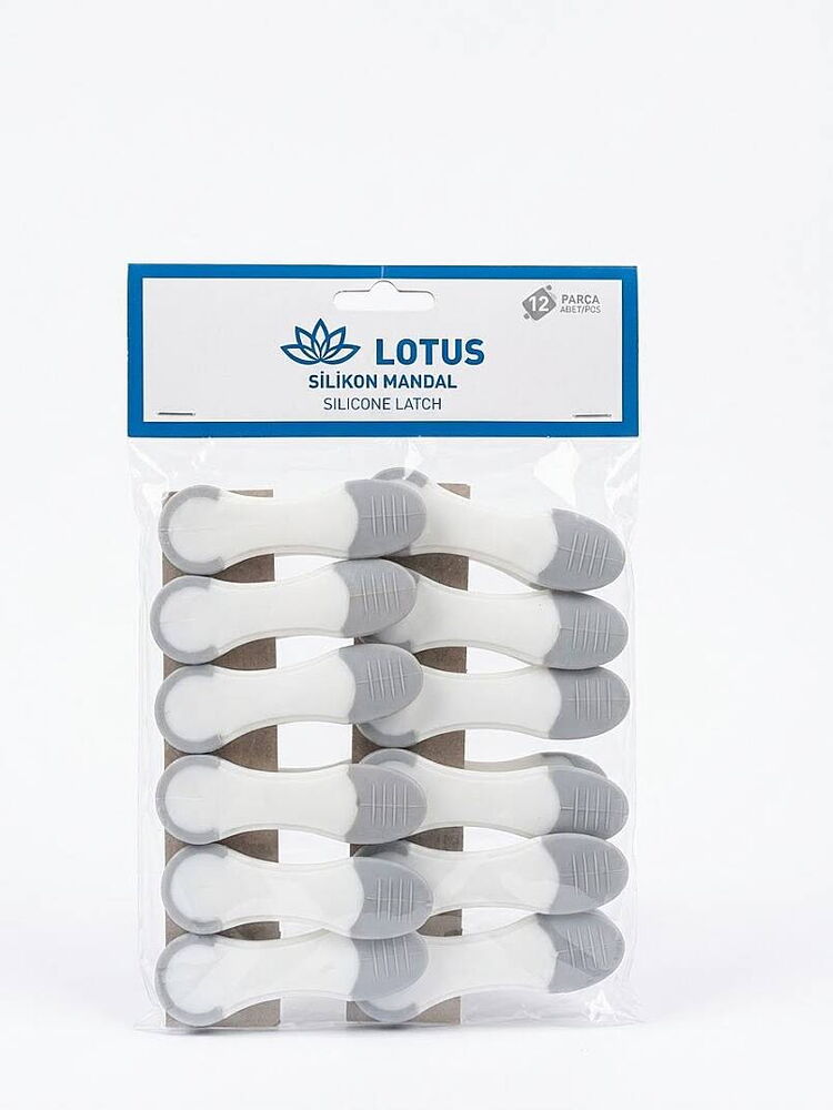 IVORY 12'Lİ JUMBO PLASTİK MANDAL