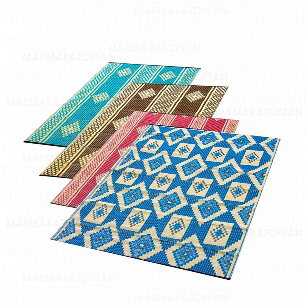 PLASTİK SÜPER HASIR HALI 120x230cm