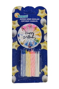KSMART DOĞUM GÜNÜ MUMU 24'LÜ
