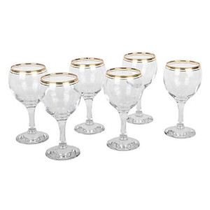 LAV LV-MIS549 AY016AF MİSKET GOLD ÇİZGİLİ KADEH 210CC