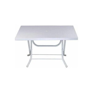 SAĞLAM MANDELLA ZEUGMA TİK KATLANIR METAL AYAK MASA 70cmx120cm