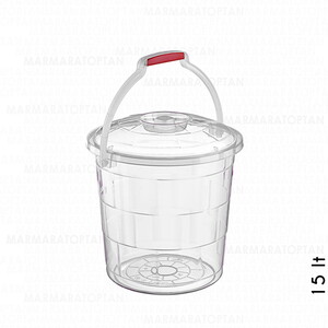  BURSEV  TETRİS ŞEFFAF KOVA NO:4 15 LT.