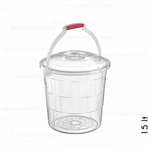  BURSEV  TETRİS ŞEFFAF KOVA NO:4 15 LT.