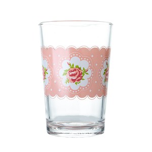 LAV ROSY DESENLİ SU BARDAĞI