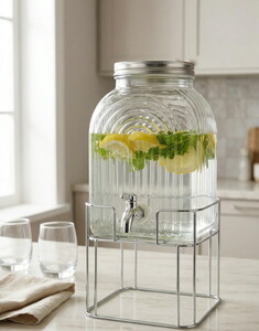 TUTKU ROLYEFLİ CAM SEBİL 3 LT