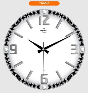 GALAXY PREMİUM KABARTMALI RAKAM DUVAR SAATİ