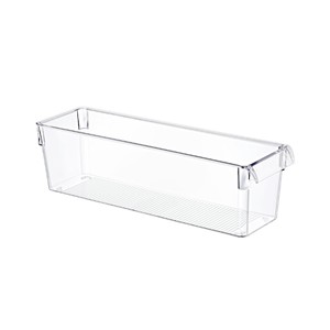 EMHOUSE TALL CLEAR KRİSTAL ORGANİZER MİNİ (36x10,5x10 cm)
