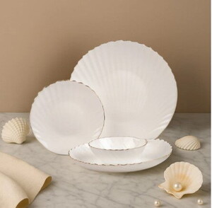 HİLLAND OPAL 24 PARÇA İSTİRİDYE YEMEK SETİ