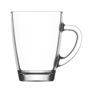 LAV VEGA 3'LÜ CAM KULPLU BARDAK 350cc