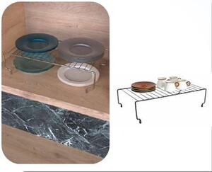 PARMEVA DOLAP İÇİ RAF SİYAH 31cm