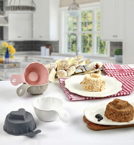 LOTTA KARALI PLASTİK 2'Lİ PİLAV & TATLI KALIBI