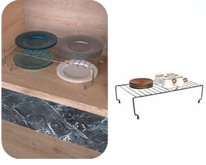 PARMEVA DOLAP İÇİ RAF SİYAH 47cm