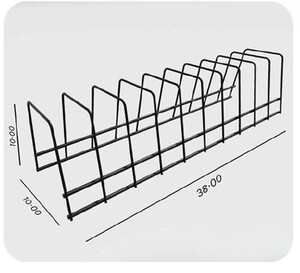 PARMEVA 10 BÖLMELİ TABAK DÜZENLEYİCİ