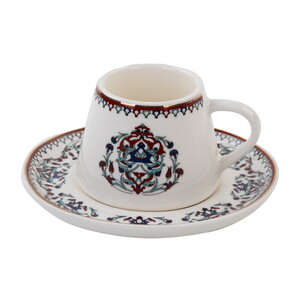 PEROTTİ 6'LI MAVİ EGE KAHVE FİNCAN TAKIMI