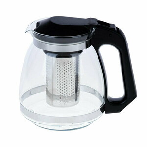 YAKUT ÇELİK SÜZGEÇLİ 1250ML CAM DEMLİK