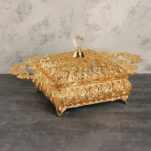  LEİLA DAMLA KARE ŞEKERLİK 34X24X16cm