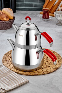  COOKER PREMİUM ÇELİK AİLE BOY ÇAYDANLIK
