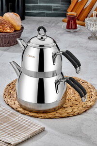  COOKER PREMİUM ÇELİK AİLE BOY ÇAYDANLIK