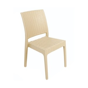 SAĞLAM MANDELLA ELİT TİK RATTAN KOLSUZ SANDALYE