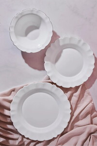  PEROTTİ SUNFLOWER OPAL 18 PARÇA 6 KİŞİLİK YEMEK TAKIMI