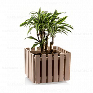 POLİWORK AKASYA ÇİT KARE SAKSI NO:40