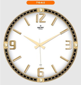 GALAXY PREMİUM KABARTMA RAKAMLI DUVAR SAATİ