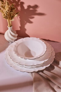  PEROTTİ SUNFLOWER OPAL 24 PARÇA 6 KİŞİLİK YEMEK TAKIMI