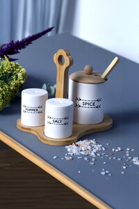 TUTKU 3'LÜ TUZ & BİBER & BAHARAT SETİ