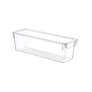  EMHOUSE TALL CLEAR KRİSTAL KAPAKLI ORGANİZER MİNİ (36x10,5x10 cm)