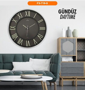  GALAXY FOSFORLU DUVAR SAATİ