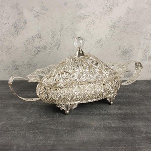 LEİLA DAMLA OVAL GONDOL ŞEKERLİK 40X20X20cm