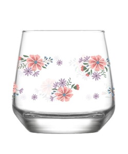 LV FLOWER 3'LÜ MEŞRUBAT BARDAĞI 345cc