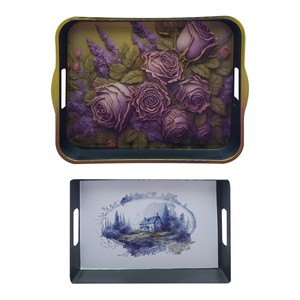  İSRA YAĞIZ K.YUVARLAK 2'Lİ TEPSİ