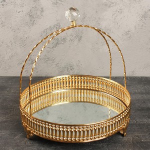 LEİLA ZARİF YUVARLAK BÜYÜK SEPET 25cm