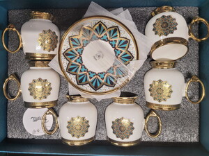 PEROTTİ 6'LI BRİTİSH KAHVE FİNCAN TAKIMI