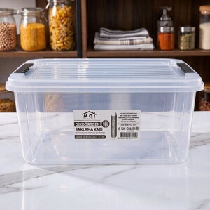 MOİ PLASTİC STOR-BOX DİKDÖRTGEN SAKLAMA KABI 10 LT