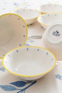 RUBİ PORSELEN LEMON 6'LI ÇORBA TABAĞI