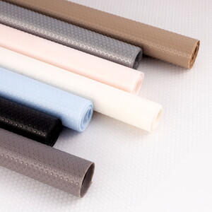 SERMAT EVA SOFT PITIRCIK RENKLİ KAYMAZ RAFLIK 45cmx10m MAVİ/GRİ/PEMBE