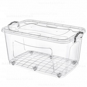 TUFFEX ROLLER TEKERLEKLİ SAKLAMA KABI 60 LT*6