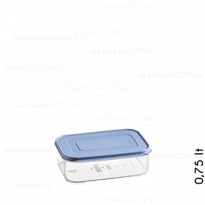  BURSEV FOLLOW ME MONO RENKLİ KAPAK SAKLAMA KABI NO:1 0,75 LT