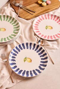  PEROTTİ LİMONE 6'LI PASTA TABAĞI 21cm