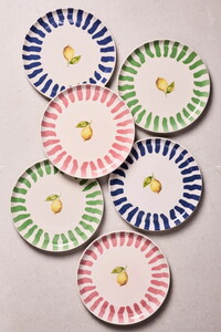 PEROTTİ LİMONE 6'LI PASTA TABAĞI 21cm