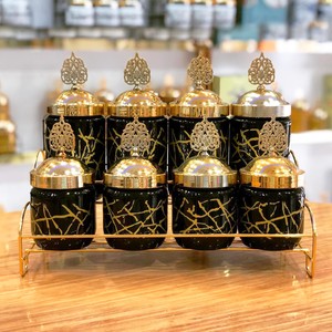 NZM ART DESING METAL STAND 8'Lİ BAHATAR TAKIMI ( KARMA MODEL )  #2