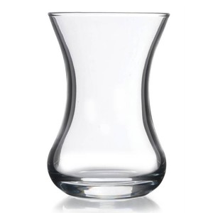 PAŞABAHÇE İNCEBELLİ SADE 6\'LI ÇAY BARDAK 125cc