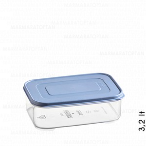  BURSEV FOLLOW ME MONO RENKLİ KAPAK SAKLAMA KABI NO:4 3,2 LT.