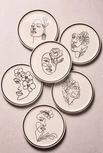 PEROTTİ VİSO 6'LI PASTA TABAĞI 21cm