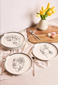  PEROTTİ VİSO 6'LI PASTA TABAĞI 21cm