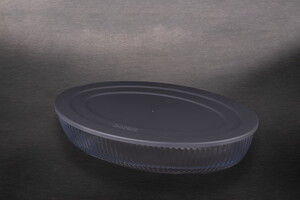  BORART RENKLİ KAPAKLI BÜYÜK OPTİK DESENLİ OVAL TEPSİ