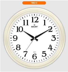 GALAXY PREMİUM BEJ DUVAR SAATİ